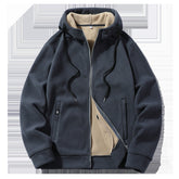 Men's Fleece Jacket With Hood, Outdoor Fleece Jacket